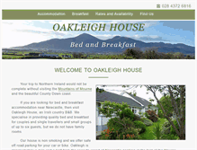 Tablet Screenshot of oakleigh-ireland.com